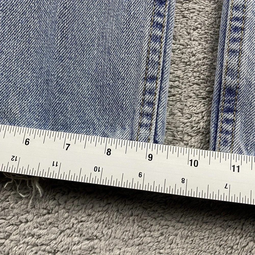 Levis Strauss‎ Signature Loose Straight Mens 38x29 Blue Light Wash High Rise